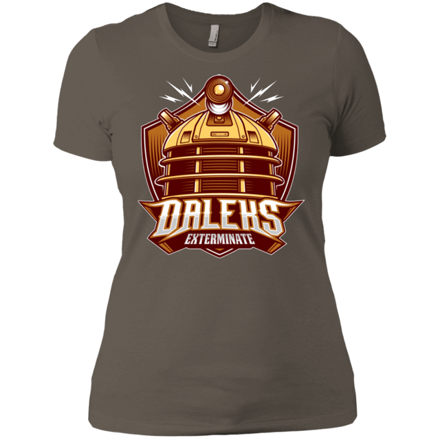 T-Shirts Warm Grey / X-Small Dr. Who Daleks Women's Premium T-Shirt