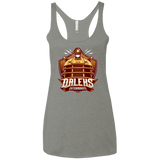 T-Shirts Venetian Grey / X-Small Dr. Who Daleks Women's Triblend Racerback Tank