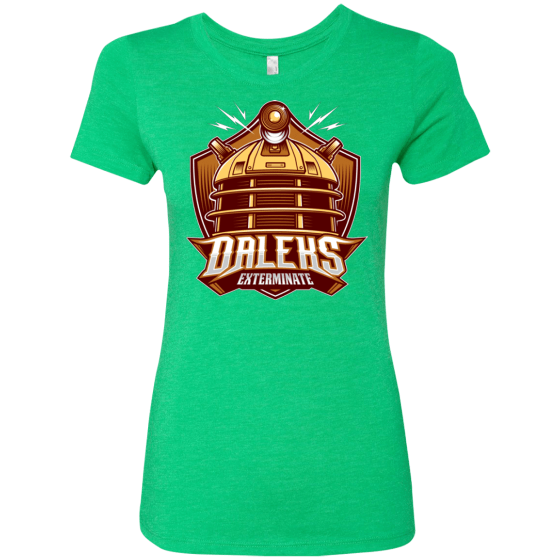 T-Shirts Envy / Small Dr. Who Daleks Women's Triblend T-Shirt