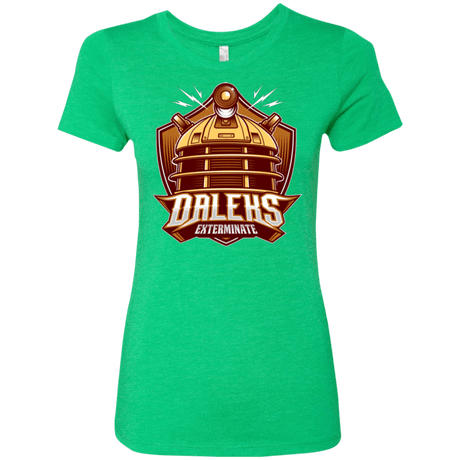 T-Shirts Envy / Small Dr. Who Daleks Women's Triblend T-Shirt