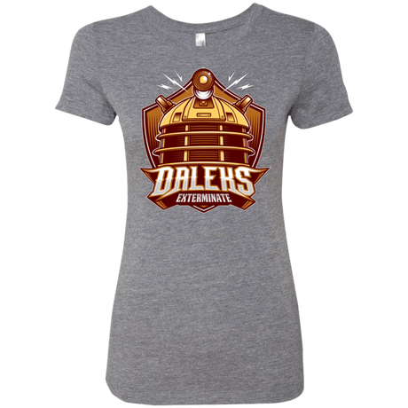T-Shirts Premium Heather / Small Dr. Who Daleks Women's Triblend T-Shirt