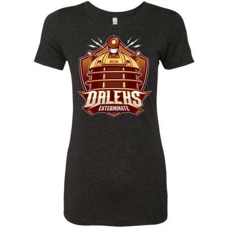 T-Shirts Vintage Black / Small Dr. Who Daleks Women's Triblend T-Shirt