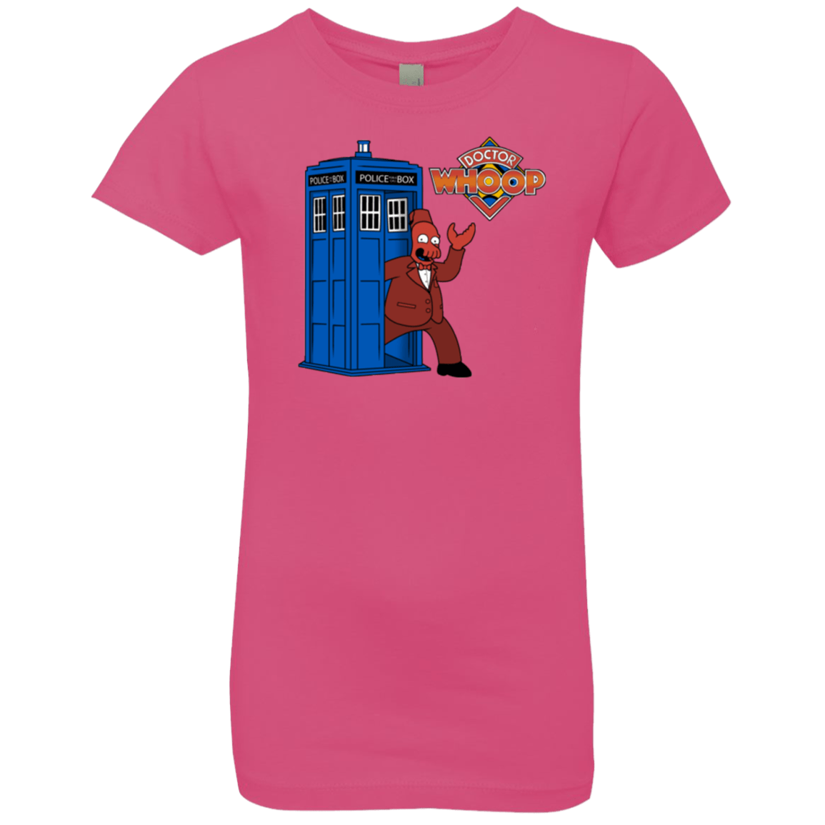 T-Shirts Hot Pink / YXS Dr. Whoop Girls Premium T-Shirt