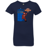 T-Shirts Midnight Navy / YXS Dr. Whoop Girls Premium T-Shirt