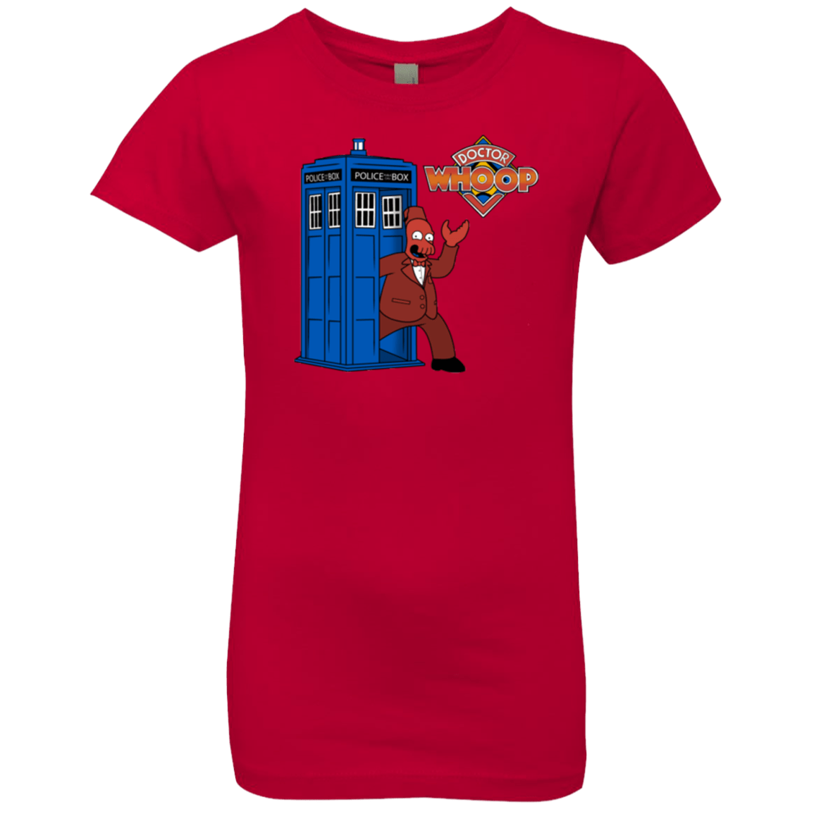 T-Shirts Red / YXS Dr. Whoop Girls Premium T-Shirt