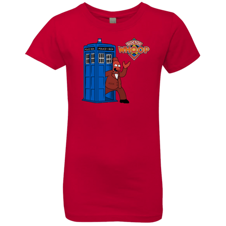 T-Shirts Red / YXS Dr. Whoop Girls Premium T-Shirt