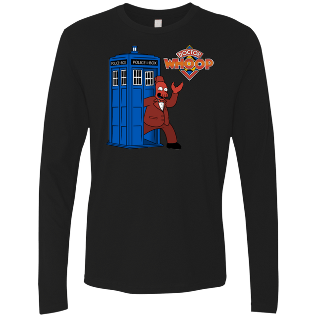 T-Shirts Black / Small Dr. Whoop Men's Premium Long Sleeve