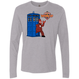 T-Shirts Heather Grey / Small Dr. Whoop Men's Premium Long Sleeve