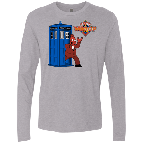 T-Shirts Heather Grey / Small Dr. Whoop Men's Premium Long Sleeve