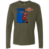 T-Shirts Military Green / Small Dr. Whoop Men's Premium Long Sleeve