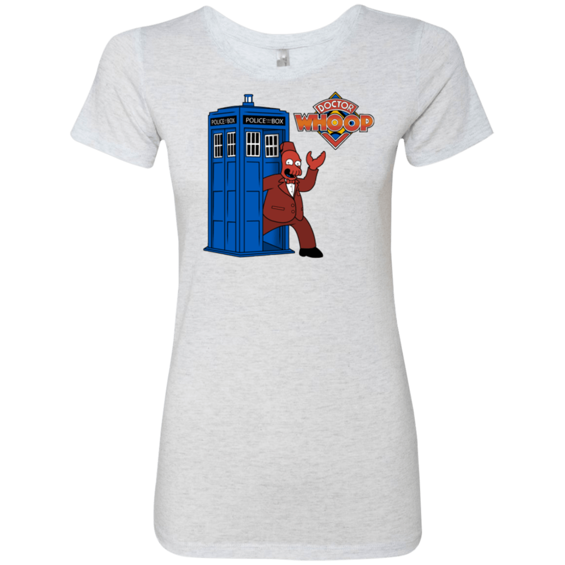 T-Shirts Heather White / Small Dr. Whoop Women's Triblend T-Shirt