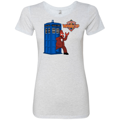 T-Shirts Heather White / Small Dr. Whoop Women's Triblend T-Shirt