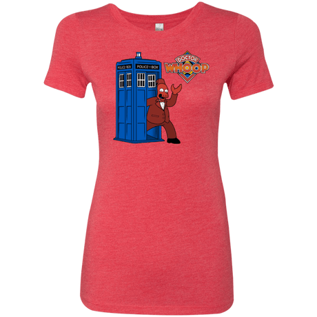 T-Shirts Vintage Red / Small Dr. Whoop Women's Triblend T-Shirt