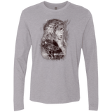 T-Shirts Heather Grey / Small Dracarys Men's Premium Long Sleeve