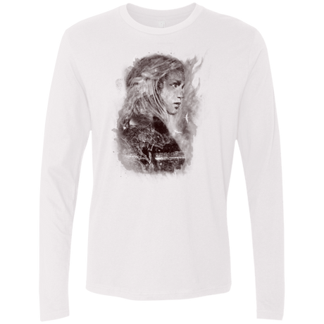 T-Shirts White / Small Dracarys Men's Premium Long Sleeve