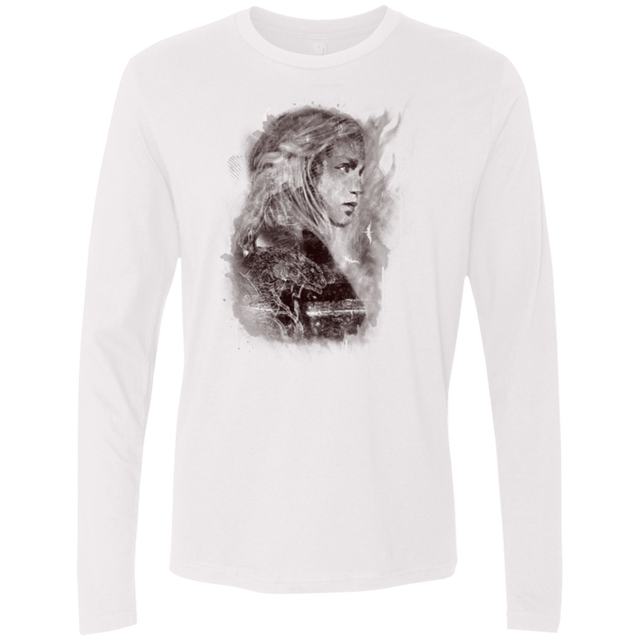 T-Shirts White / Small Dracarys Men's Premium Long Sleeve