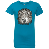 T-Shirts Turquoise / YXS Dracos Nightmare Girls Premium T-Shirt