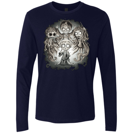 T-Shirts Midnight Navy / Small Dracos Nightmare Men's Premium Long Sleeve