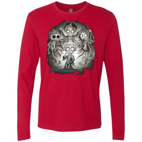 T-Shirts Red / Small Dracos Nightmare Men's Premium Long Sleeve
