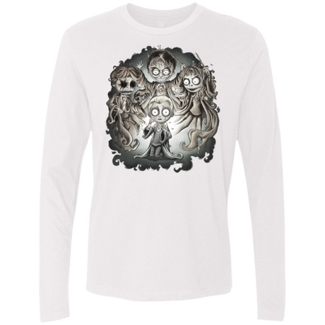 T-Shirts White / Small Dracos Nightmare Men's Premium Long Sleeve