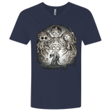 T-Shirts Midnight Navy / X-Small Dracos Nightmare Men's Premium V-Neck