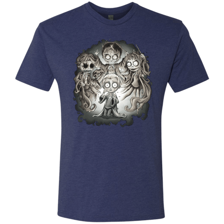 T-Shirts Vintage Navy / Small Dracos Nightmare Men's Triblend T-Shirt