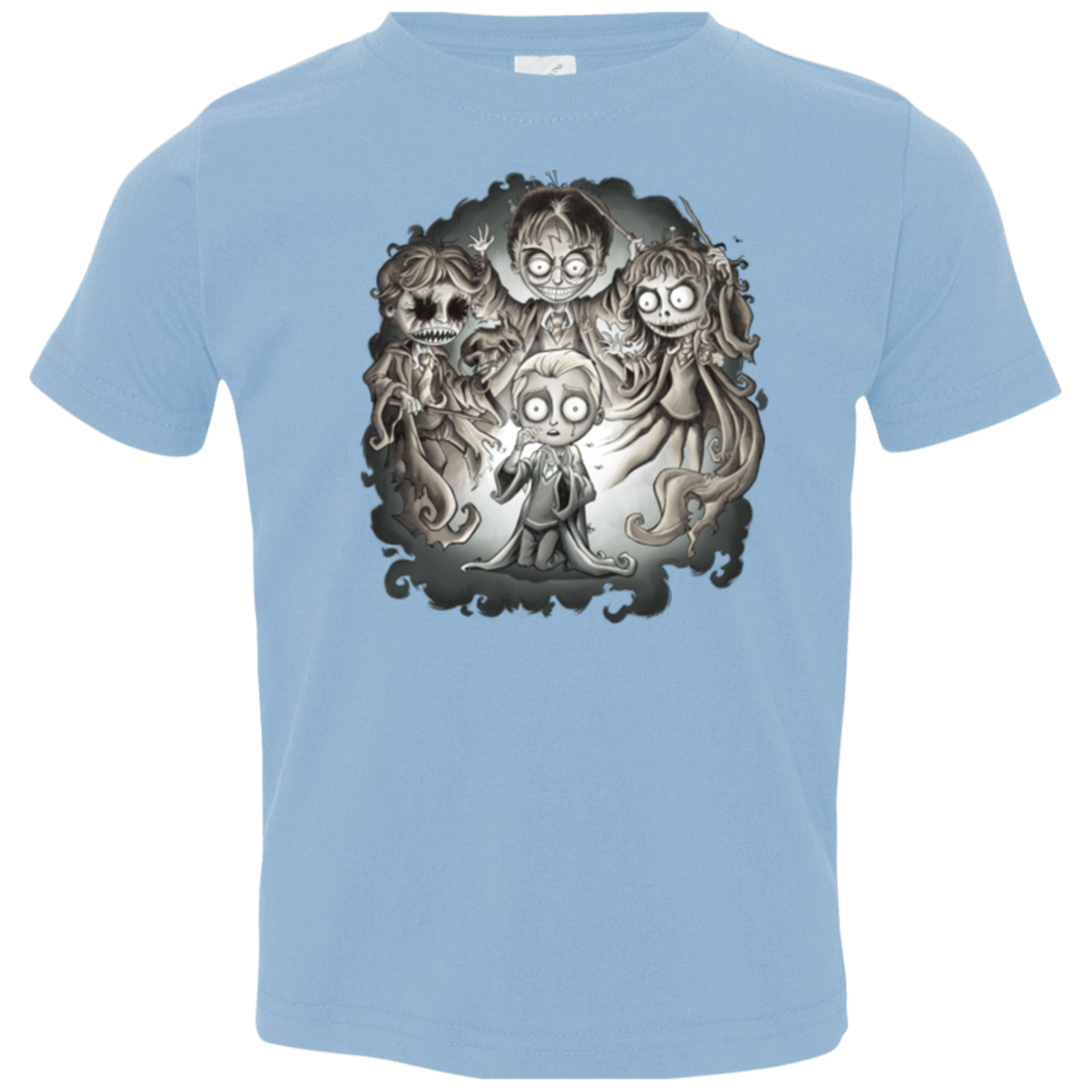 T-Shirts Light Blue / 2T Dracos Nightmare Toddler Premium T-Shirt