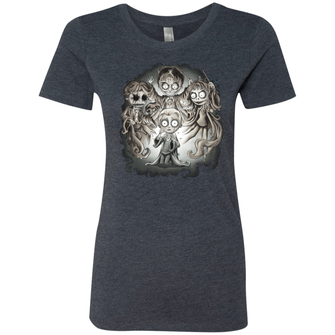 T-Shirts Vintage Navy / Small Dracos Nightmare Women's Triblend T-Shirt