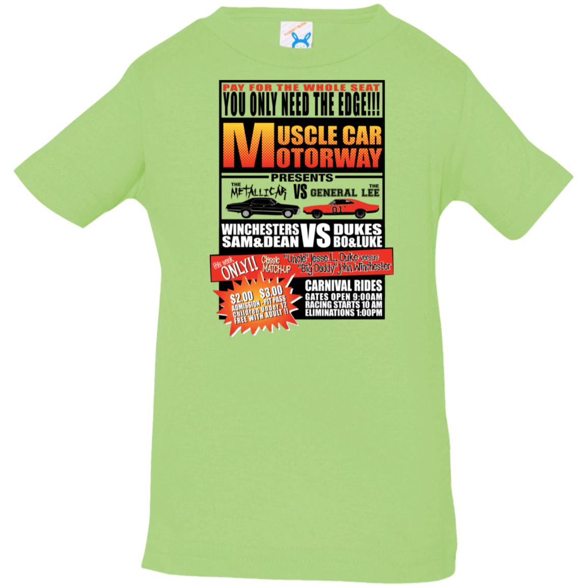 T-Shirts Key Lime / 6 Months Drag Race Infant Premium T-Shirt