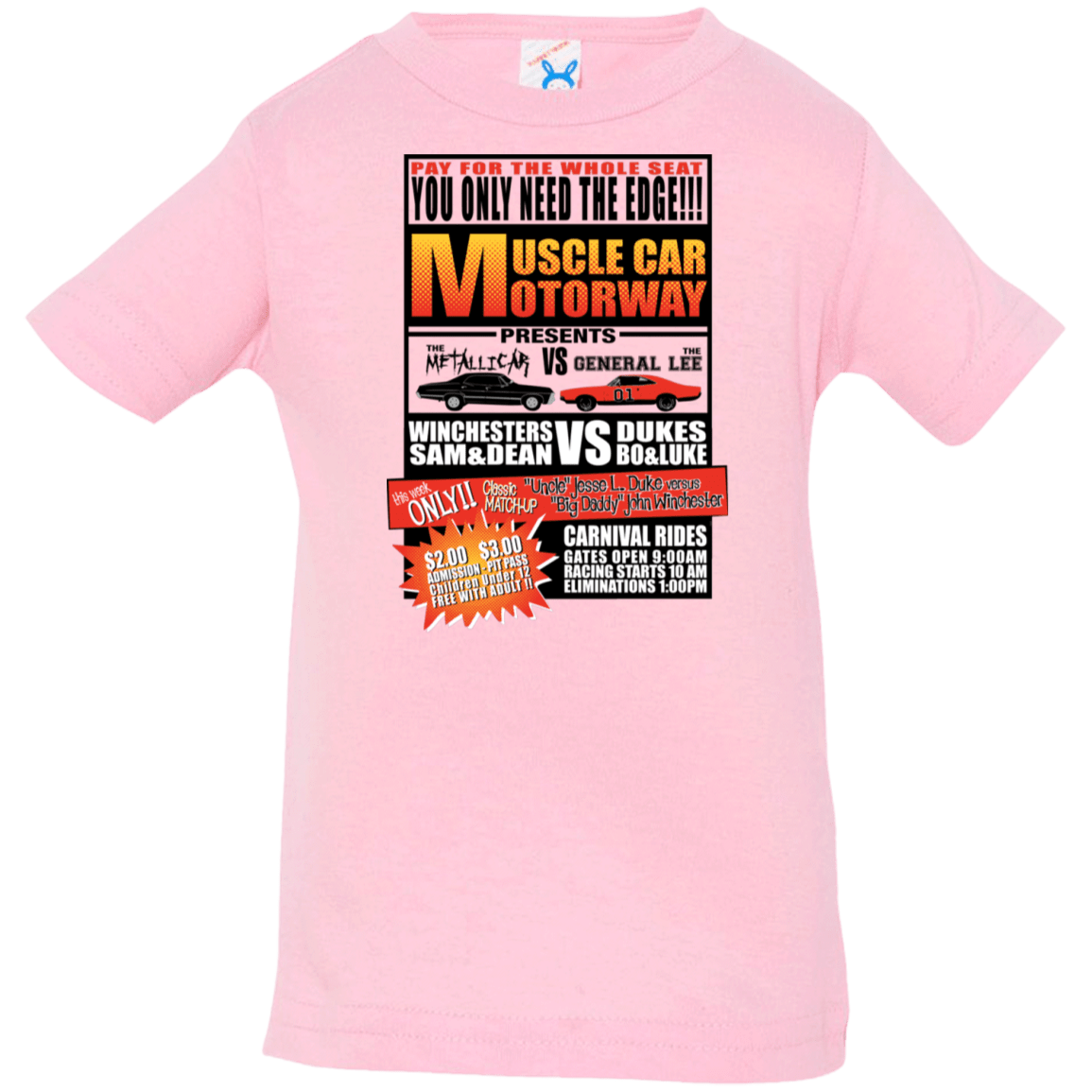 T-Shirts Pink / 6 Months Drag Race Infant Premium T-Shirt