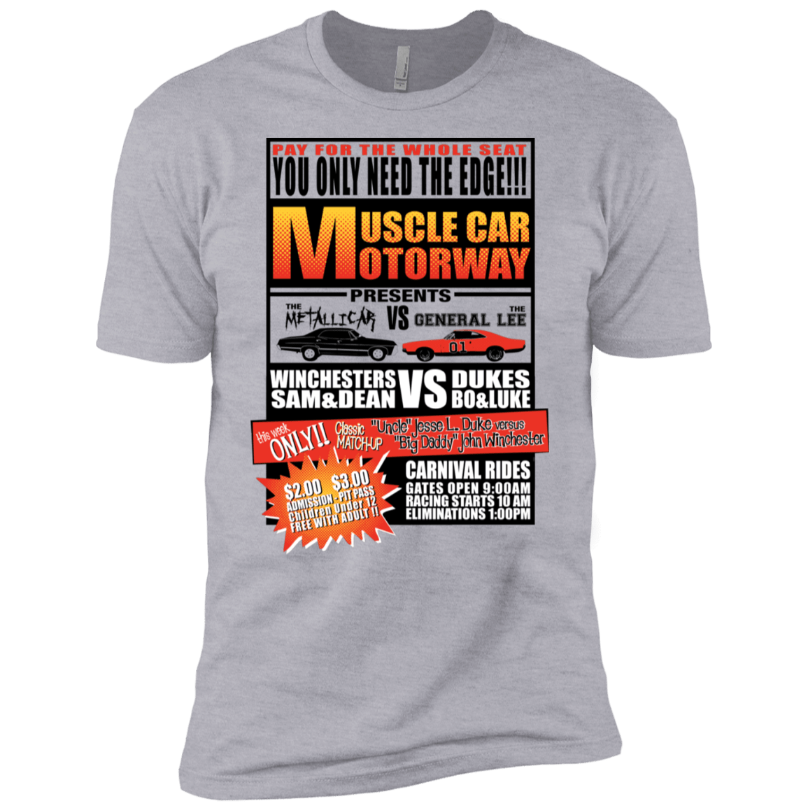 T-Shirts Heather Grey / X-Small Drag Race Men's Premium T-Shirt