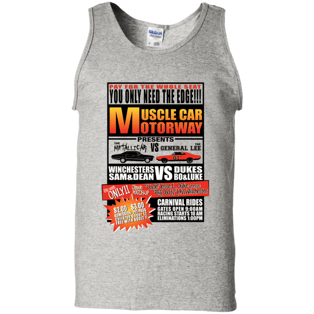 T-Shirts Ash / S Drag Race Men's Tank Top