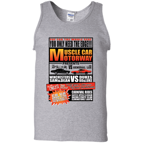 T-Shirts Sport Grey / S Drag Race Men's Tank Top
