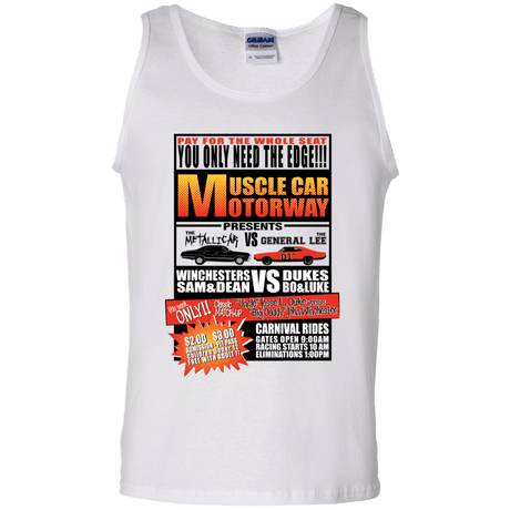 T-Shirts White / S Drag Race Men's Tank Top