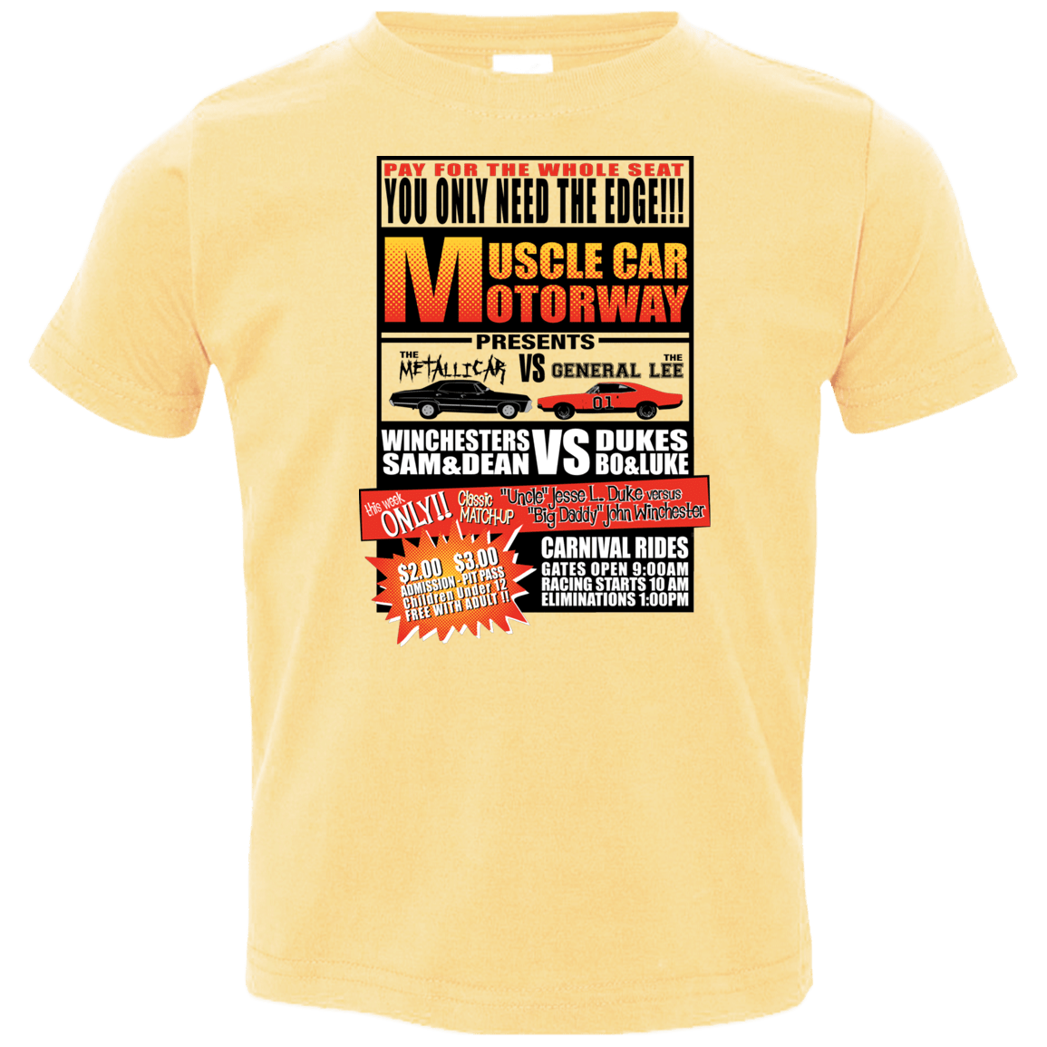 T-Shirts Butter / 2T Drag Race Toddler Premium T-Shirt