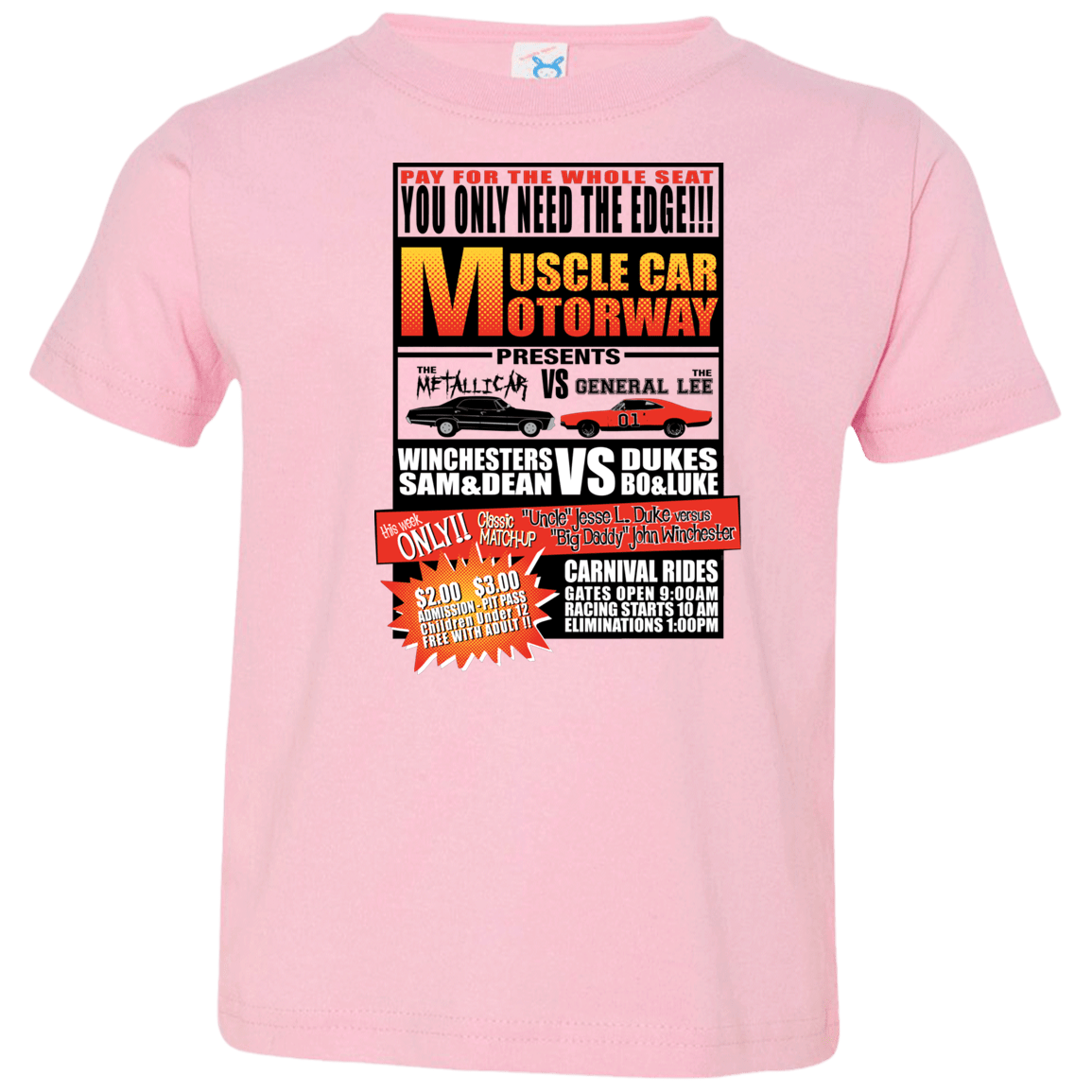 T-Shirts Pink / 2T Drag Race Toddler Premium T-Shirt