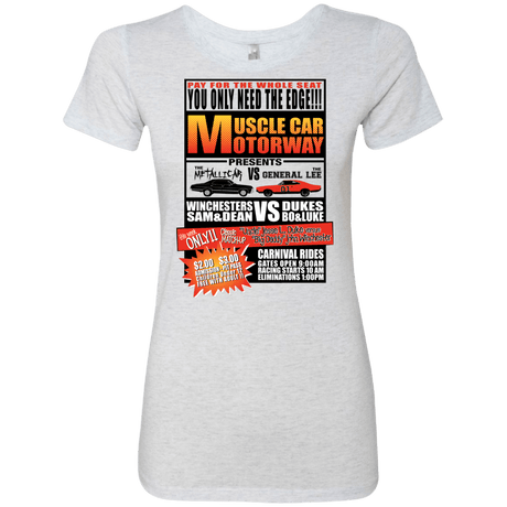 T-Shirts Heather White / S Drag Race Women's Triblend T-Shirt