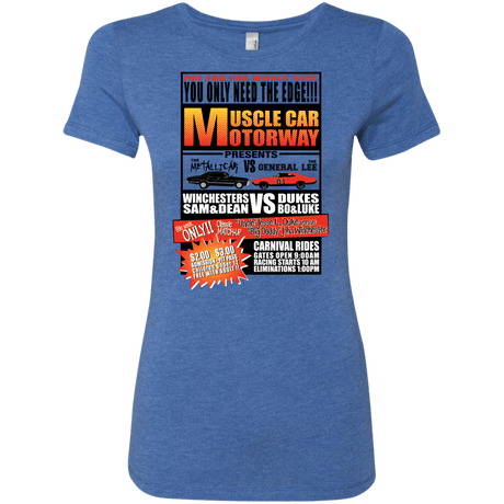 T-Shirts Vintage Royal / S Drag Race Women's Triblend T-Shirt