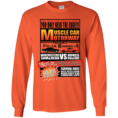T-Shirts Orange / YS Drag Race Youth Long Sleeve T-Shirt