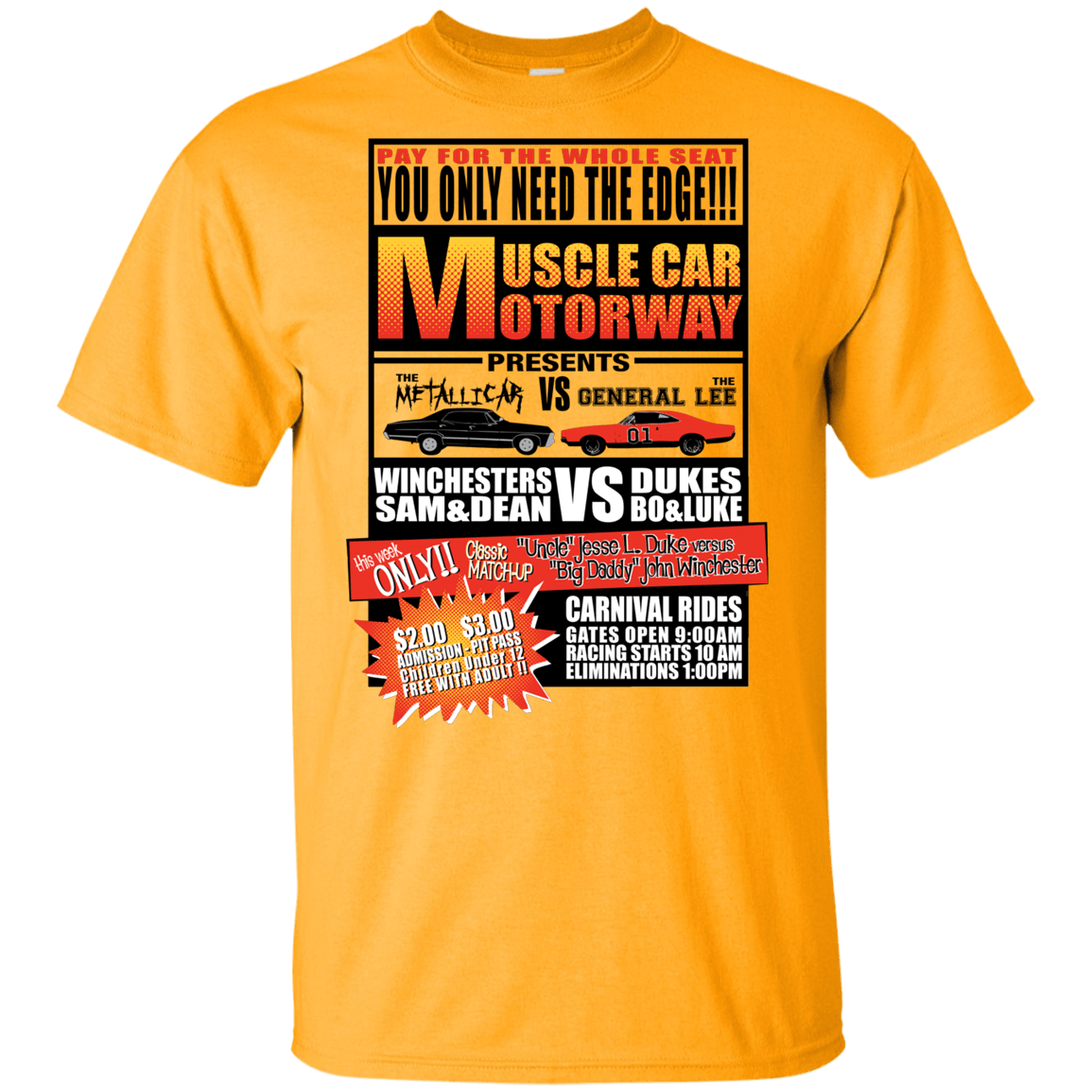 T-Shirts Gold / YXS Drag Race Youth T-Shirt
