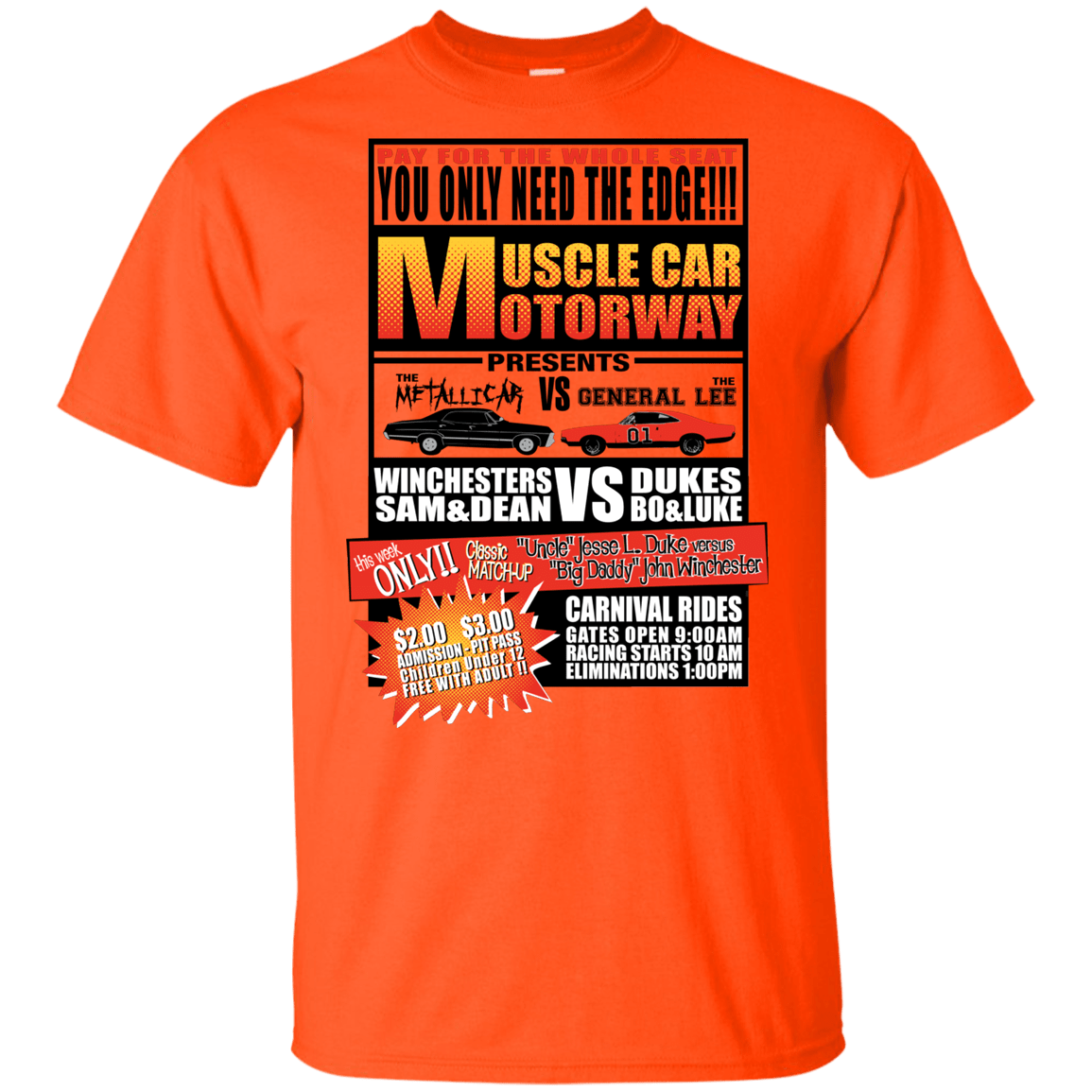 T-Shirts Orange / YXS Drag Race Youth T-Shirt