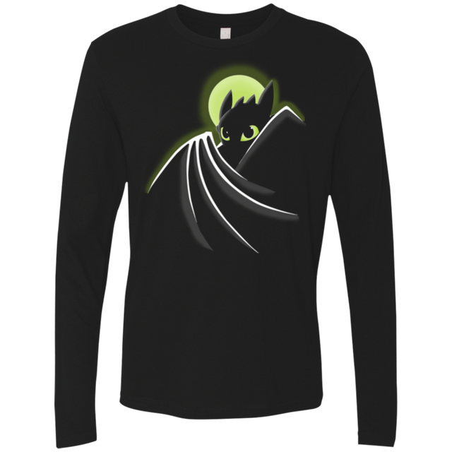T-Shirts Black / Small Dragman Men's Premium Long Sleeve