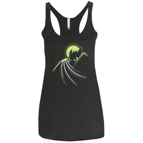 T-Shirts Vintage Black / X-Small Dragman Women's Triblend Racerback Tank