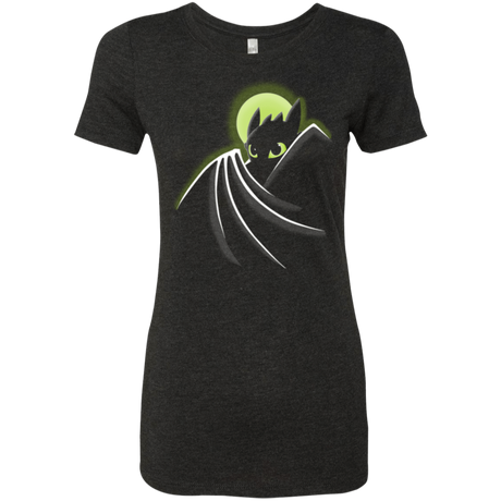 T-Shirts Vintage Black / Small Dragman Women's Triblend T-Shirt