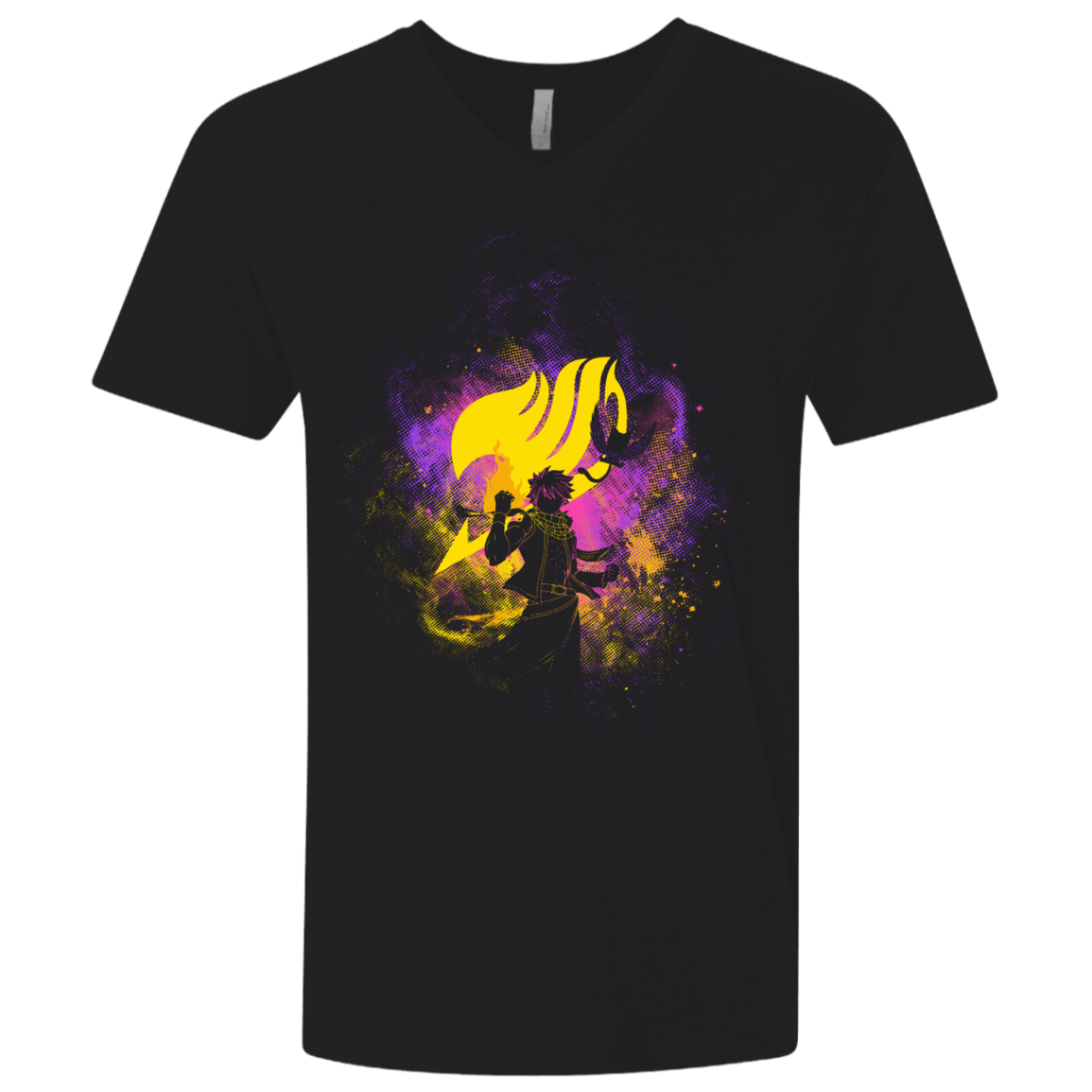 T-Shirts Black / X-Small DRAGNEEL ART Men's Premium V-Neck