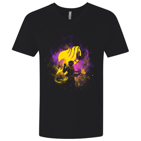 T-Shirts Black / X-Small DRAGNEEL ART Men's Premium V-Neck