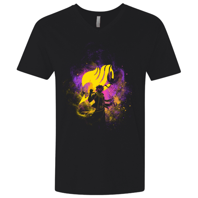 T-Shirts Black / X-Small DRAGNEEL ART Men's Premium V-Neck