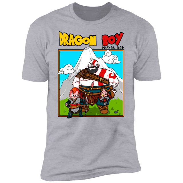 T-Shirts Heather Grey / S Dragon Boy Men's Premium T-Shirt