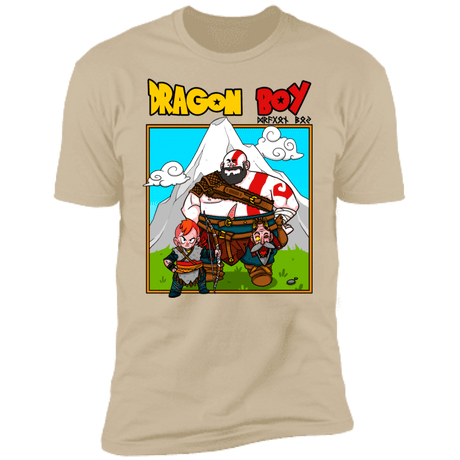 T-Shirts Sand / S Dragon Boy Men's Premium T-Shirt