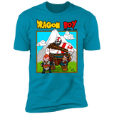 T-Shirts Turquoise / S Dragon Boy Men's Premium T-Shirt